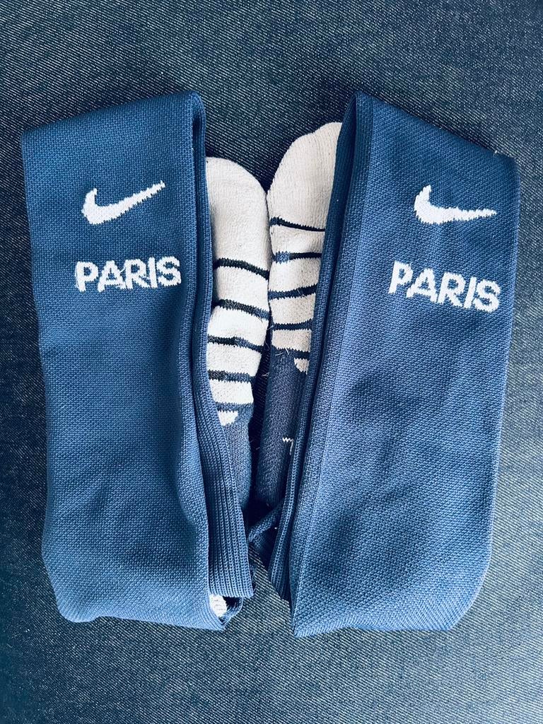 Nike Paris Saint-Germain Voetbalsokken Maat L Donkerblauw, Sport en Fitness, Ophalen of Verzenden, Zo goed als nieuw