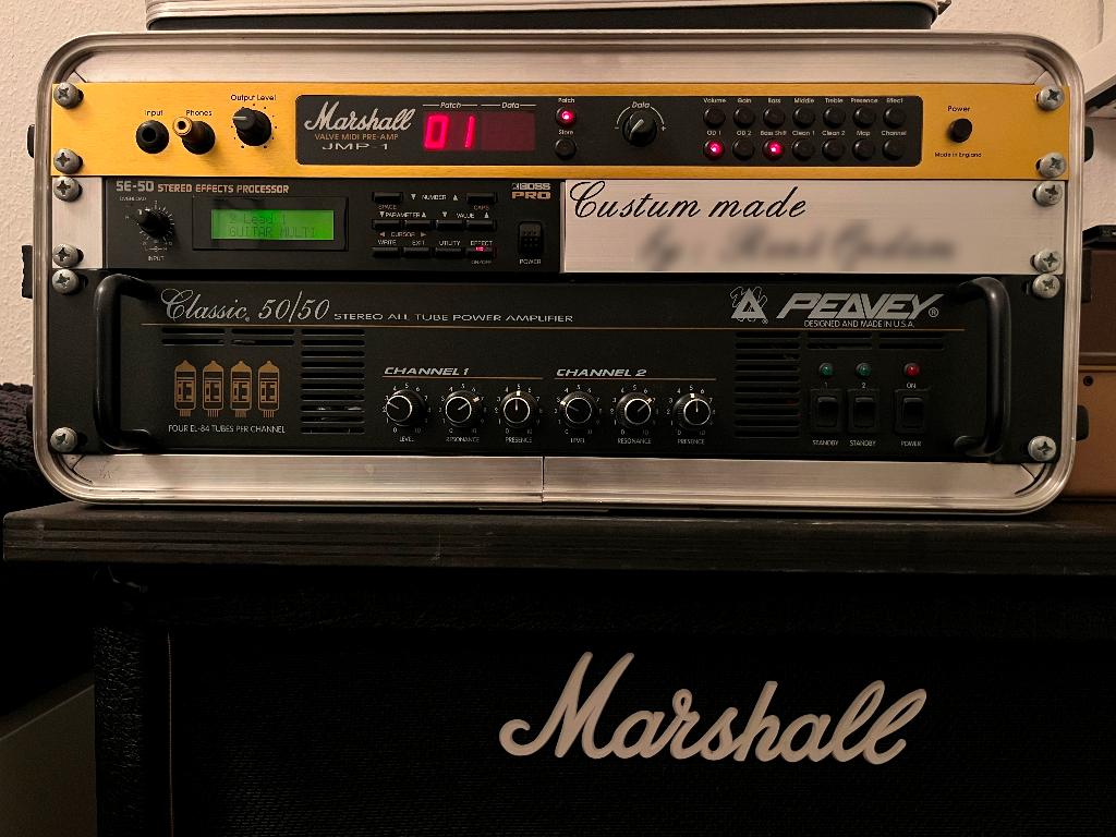 Professionele Marshall 90’s rack (JMP-1/Peavey/1922), Muziek en Instrumenten, Versterkers | Bas en Gitaar, Gebruikt, Gitaar, 50 tot 100 watt