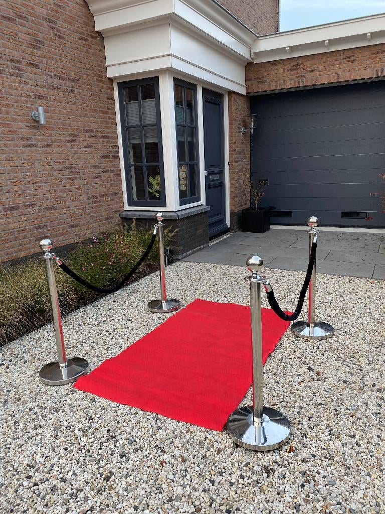 afzetpaaltjes en rode loper te huur, afzet palen, Ophalen, Overige