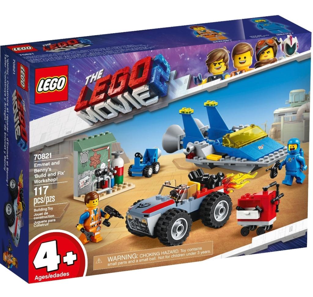 LEGO 70821 LEGO MOVIE 2 - Emmet & Benny werkplaats (sealed), Ophalen of Verzenden, Nieuw, Complete set, Lego