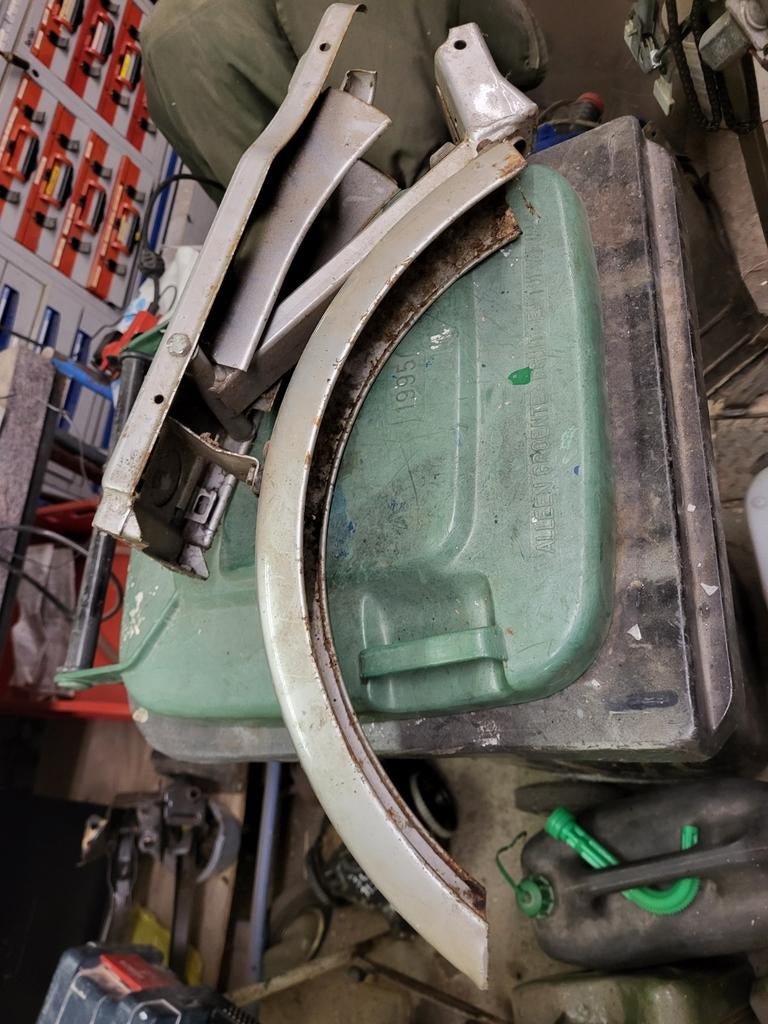 Vespa ciao achterspatbord en bagagerekje, Ophalen of Verzenden, Gebruikt, Frame