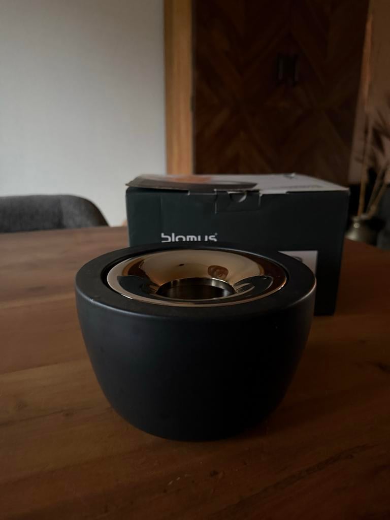 Blomus Gel Tafel Sfeerhaard - Nieuwstaat in doos, Ophalen of Verzenden, Zo goed als nieuw, Vrijstaande haard, Gelhaard