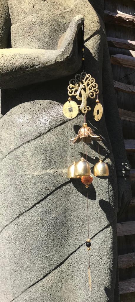 Oosterse windgong met levensboom wind gong metaal, Tuin en Terras, Tuinwanddecoratie, Verburgt Vintage, Nieuw, Ophalen of Verzenden