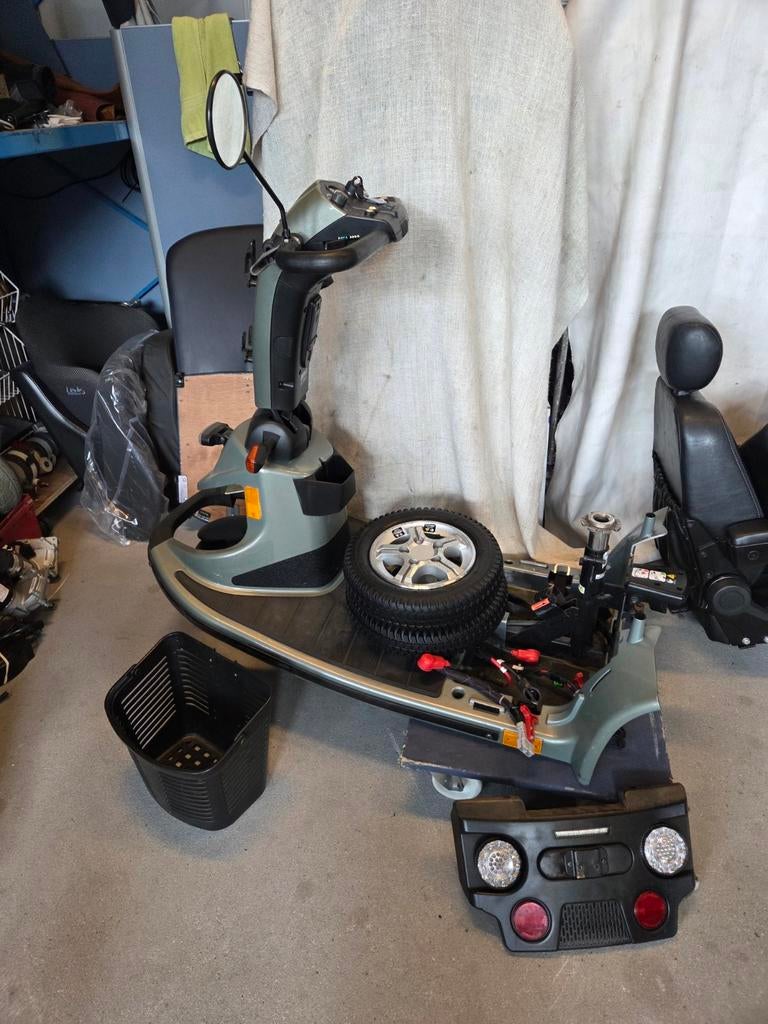 Onderdelen Pride Luna Victory scootmobiel, Ophalen, Gebruikt
