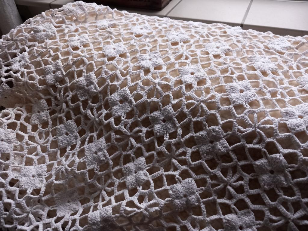 gehaakt dekentje vintage sprei brocante wieg deken baby, Ophalen