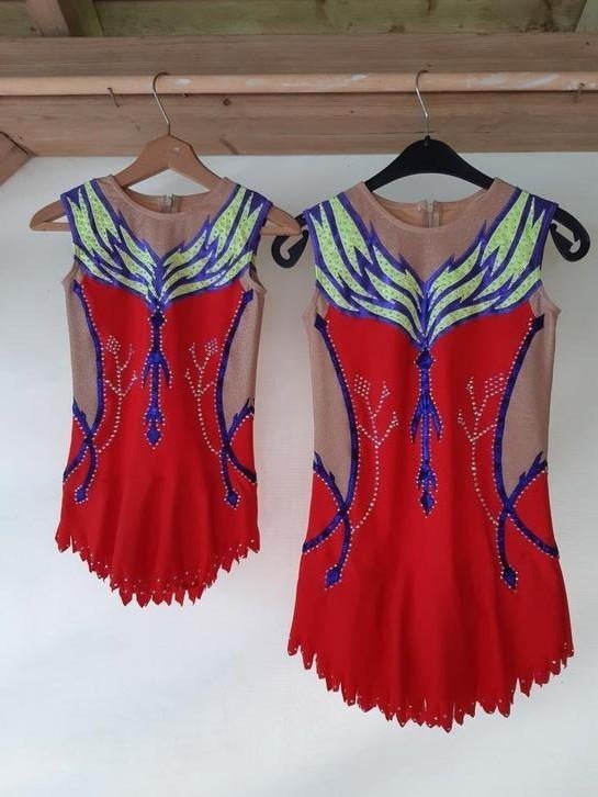 Acropakjes acro pakjes maat 128/134 en xs/36, Kindermaat 122 t/m 140, Ophalen of Verzenden, Nieuw, Turnpak(je)