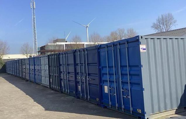 NIEUWE PLAATSEN VRIJ opslagcontainer DEN BOSCH, Ophalen