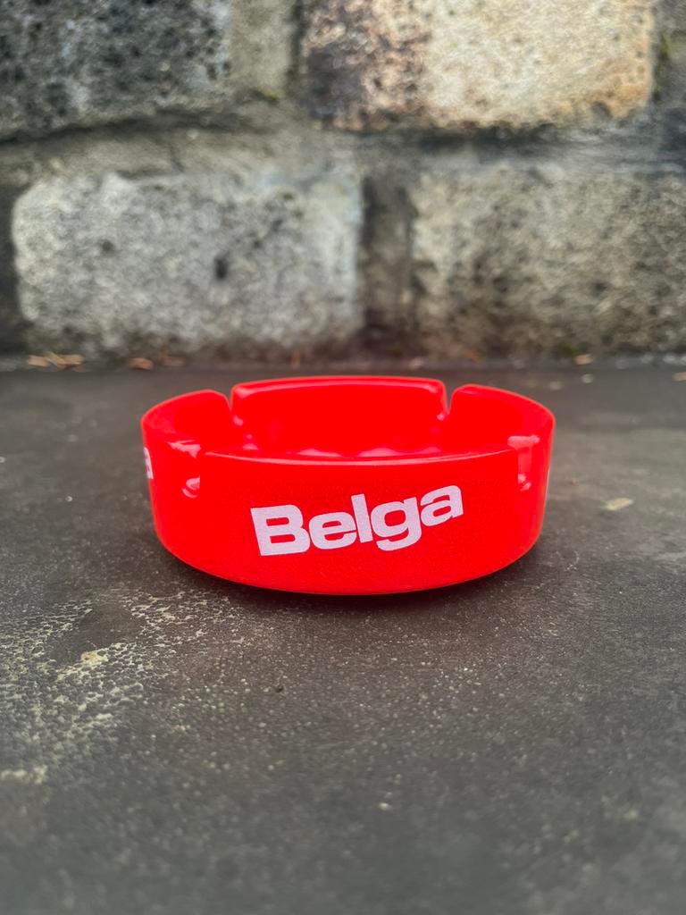 Vintage opaline Belga asbak, made in France, Verzamelen, Merken en Reclamevoorwerpen, Gebruiksvoorwerp, ?, Zo goed als nieuw, ?