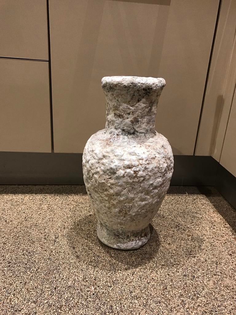 Mooie kruik vaas papier mache, Huis en Inrichting, Overige materialen, Overige kleuren, Ophalen of Verzenden, Zo goed als nieuw