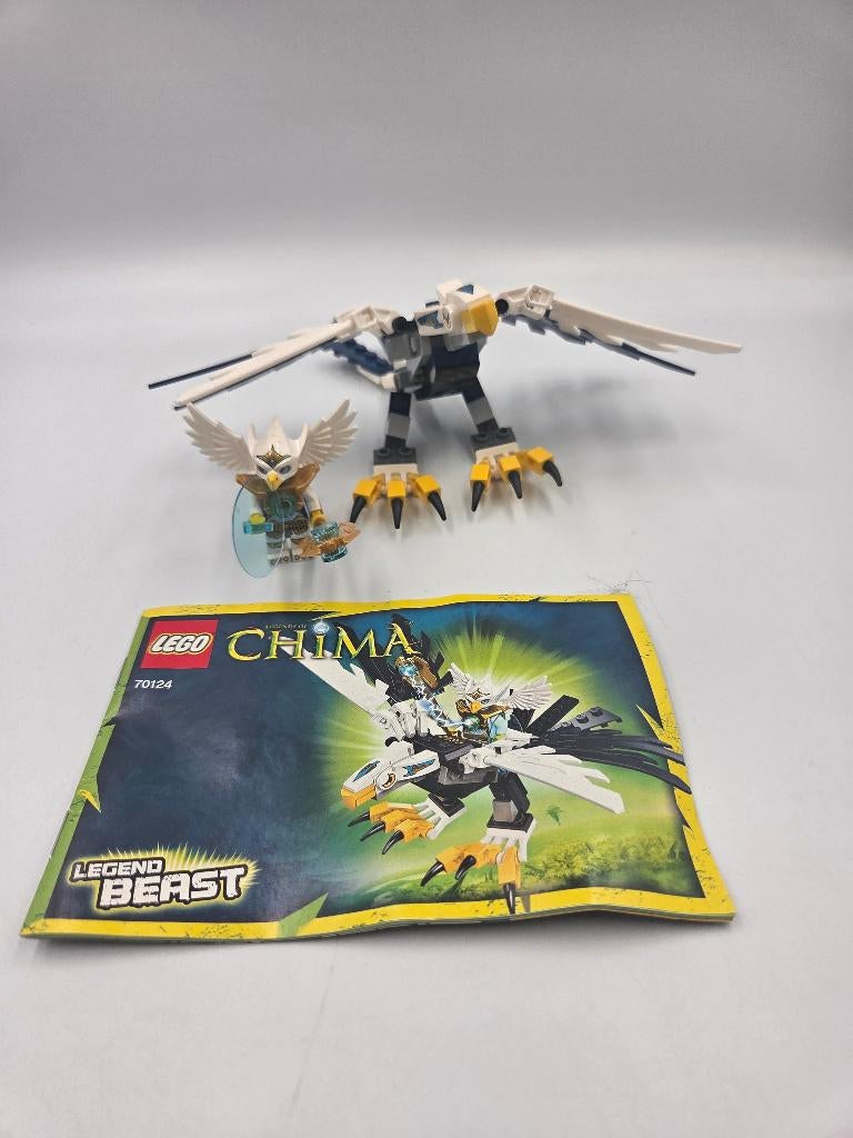 Lego Chima 70124 Eagle Legend Beast, Ophalen of Verzenden, Zo goed als nieuw, Complete set, Lego
