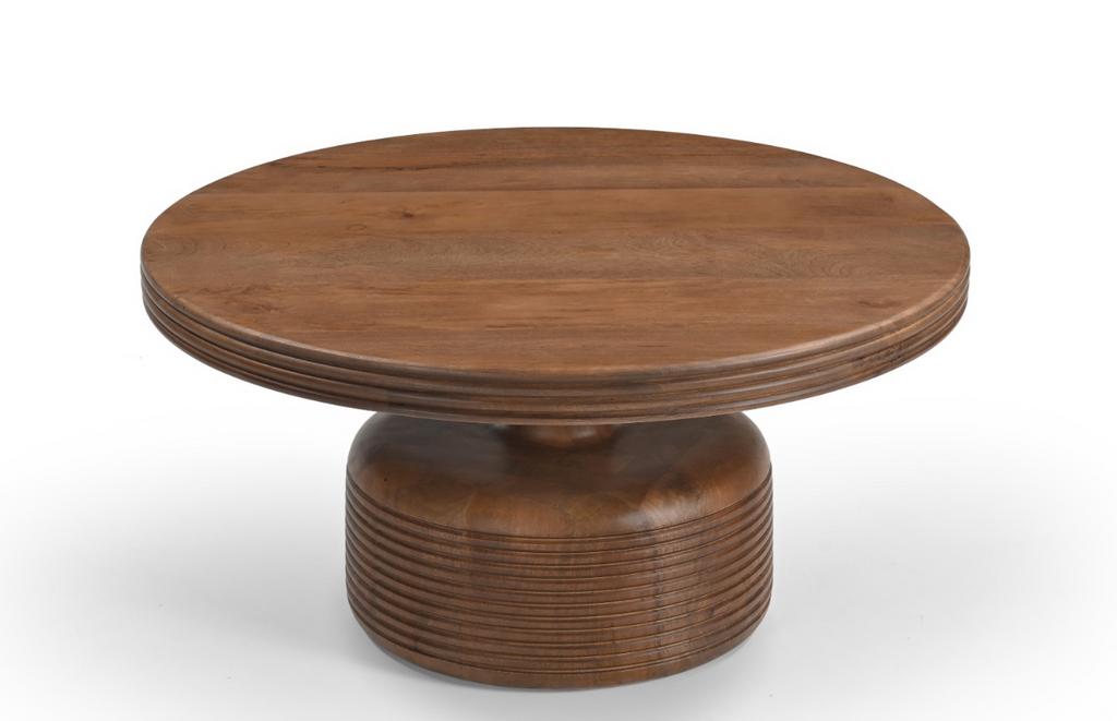 Eettafel “YUKI 120” Eet Tafel Rond Japandi, Ophalen