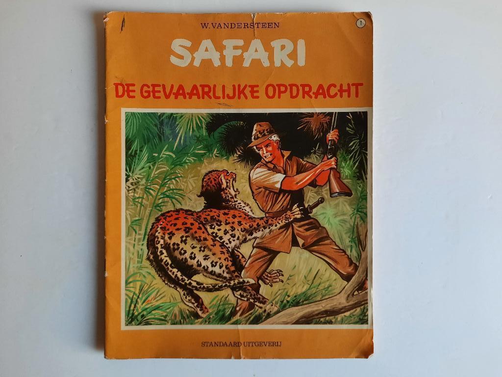 Safari (Willy Vandersteen), keuze uit 22 titels, Meerdere stripboeken, Ophalen of Verzenden, Gelezen