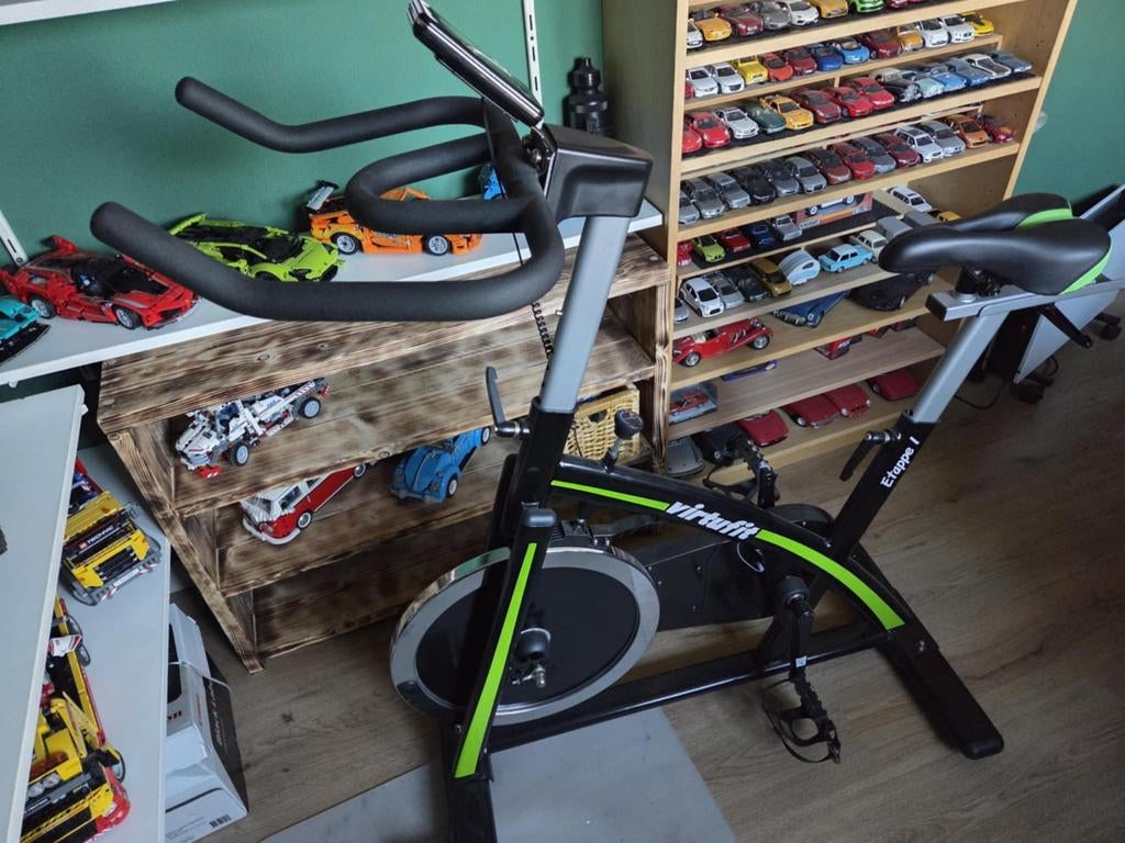 VirtuFit Spinningfiets, Ophalen, Spinningfiets, Zo goed als nieuw, Metaal