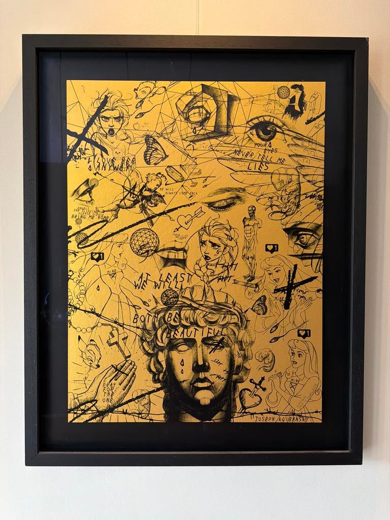 Joseph Klibansky - Edition 9/150, Antiek en Kunst, Kunst | Schilderijen | Modern, Ophalen of Verzenden