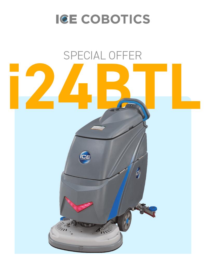 ICE i24BTL Schrobzuigmachine, Verzenden, Nieuw, Schrobmachine