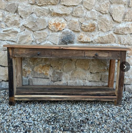 Dressoir Massief Truckerwood, Huis en Inrichting, Kasten | Dressoirs, Ophalen, -, -, 150 tot 200 cm