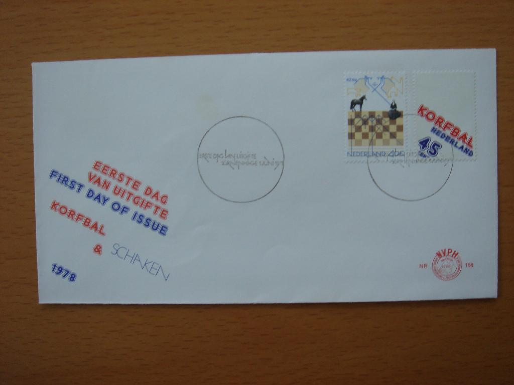 NVPH E166  1e Dag-enveloppe Sportserie 1978, Postzegels en Munten, Postzegels | Eerstedagenveloppen, Ophalen of Verzenden, Onbeschreven