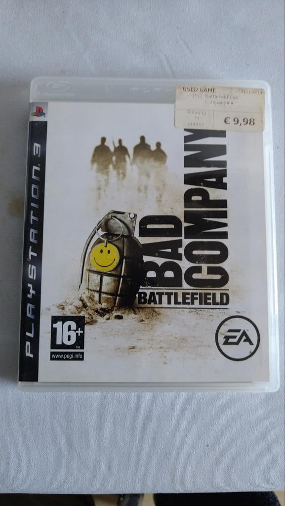 Battlefield bad company playstation 3 PS3, Ophalen of Verzenden, Zo goed als nieuw, Shooter, Vanaf 16 jaar