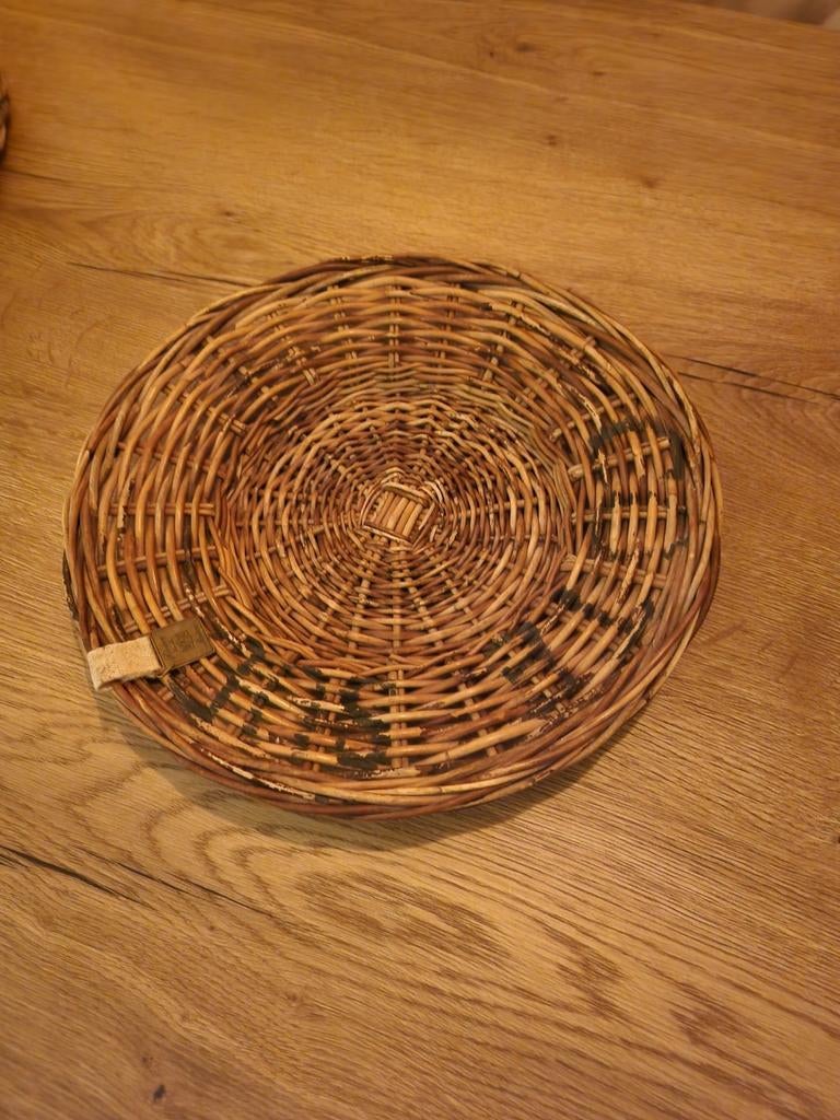 Rieten plateau van Riviera Maison, Ophalen of Verzenden, Zo goed als nieuw, Rond, Riet