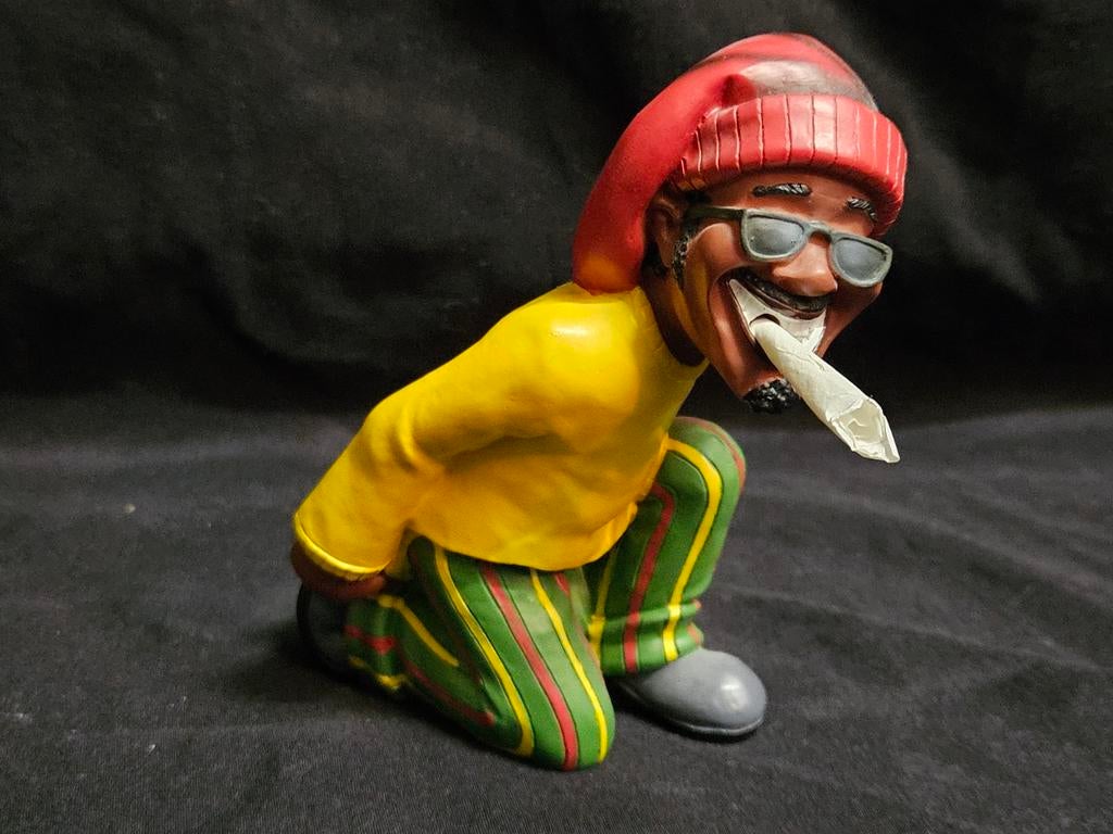 Rasta man beeld afstandsbediening houder, Ophalen of Verzenden, Zo goed als nieuw, Mens