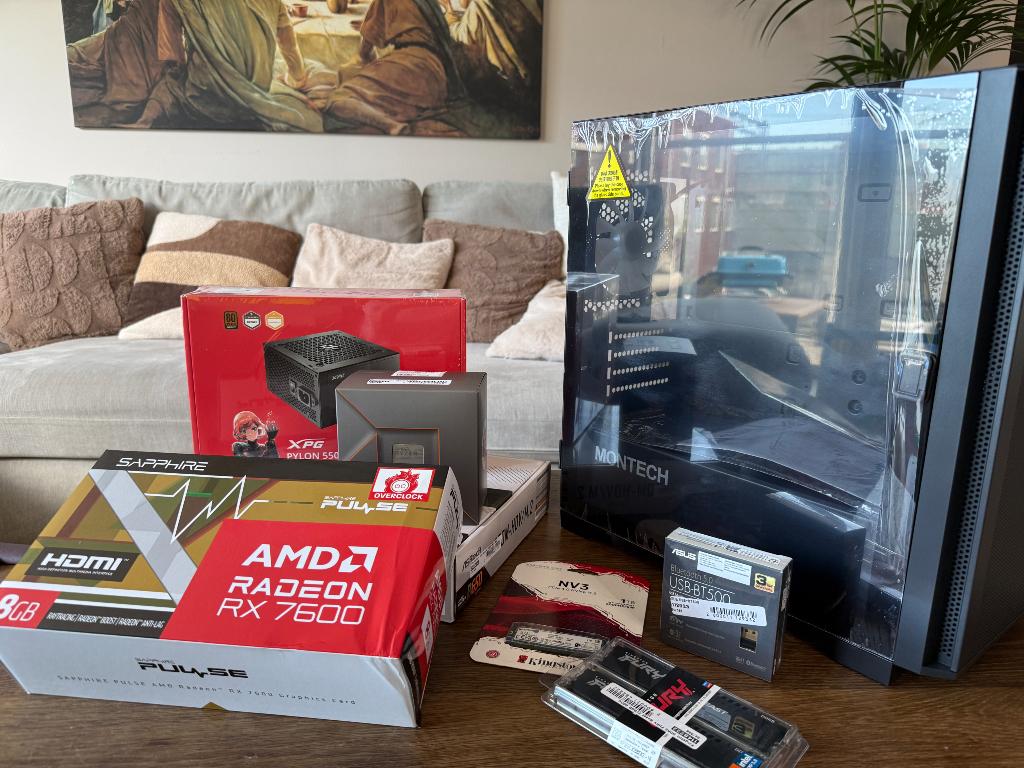 game pc, Computers en Software, Desktop Pc's, Ophalen, HDD, Zelfgebouwde PC, Nieuw