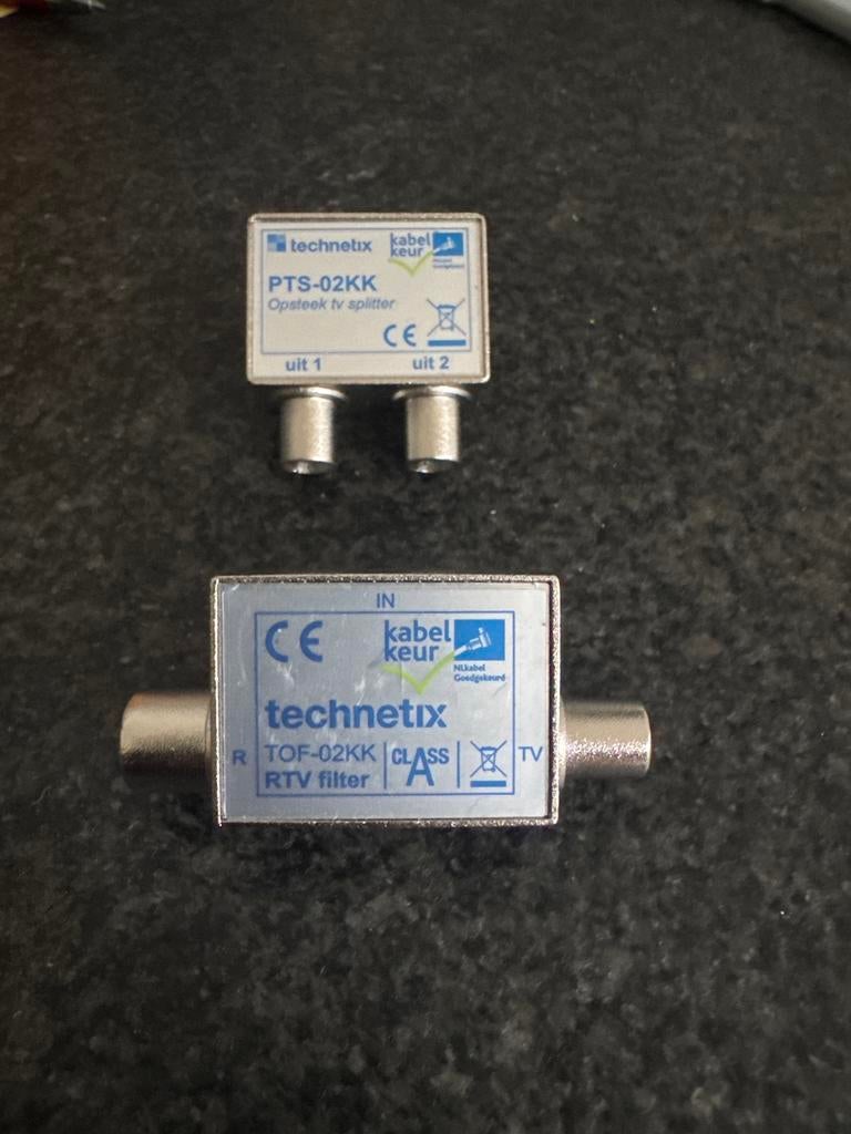 Technetix RTOF-02KK radio-tv-diplexfilter. Nieuw, Ophalen of Verzenden, Nieuw, Minder dan 2 meter