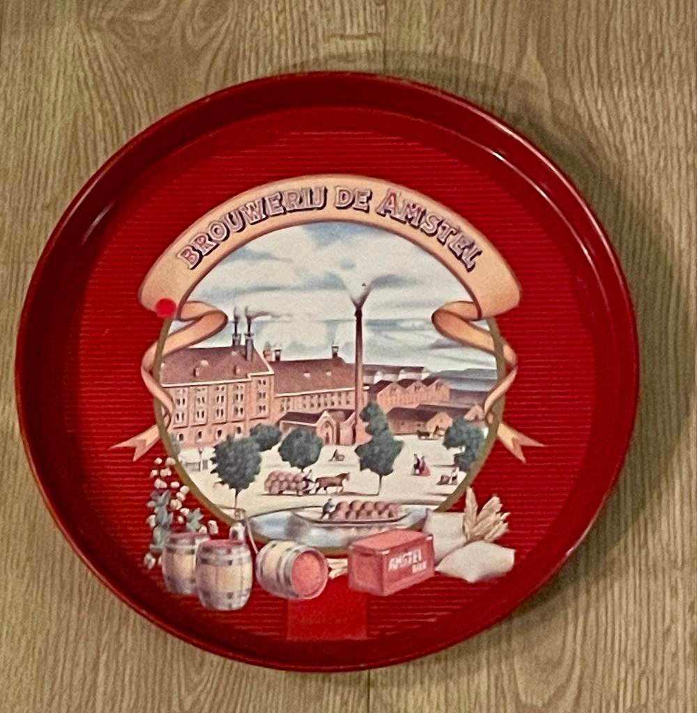 Vintage Amstel Bier Dienblad (MPXI), Ophalen of Verzenden