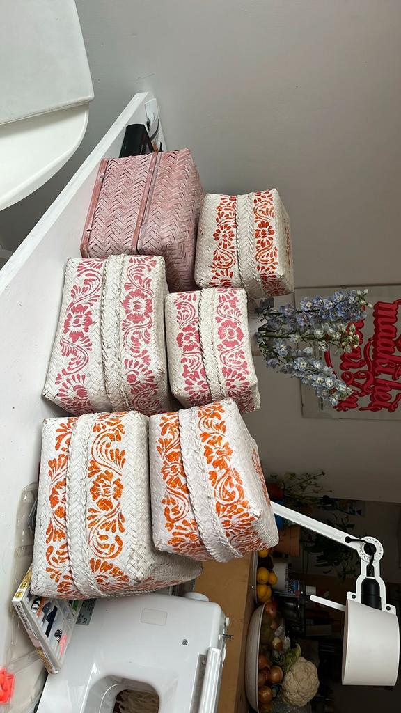 Offermandje opbergmandje, Ophalen, Zo goed als nieuw, Rond, Glas