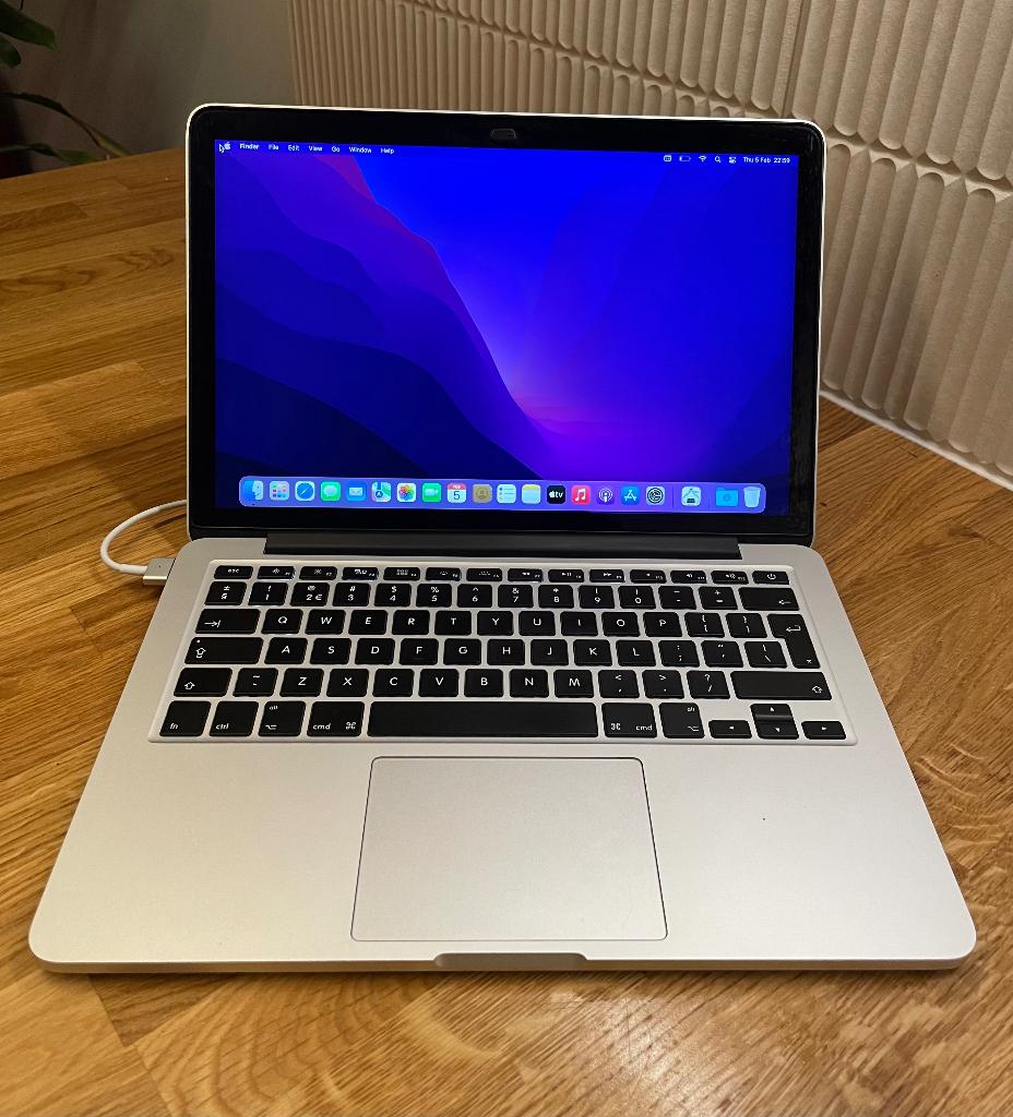 MacBook Pro Retina, 13-inch, 2015, 16GB RAM 2,9GHz Intel i5, Computers en Software, Apple Macbooks, Gebruikt, 2 tot 3 Ghz, Qwerty