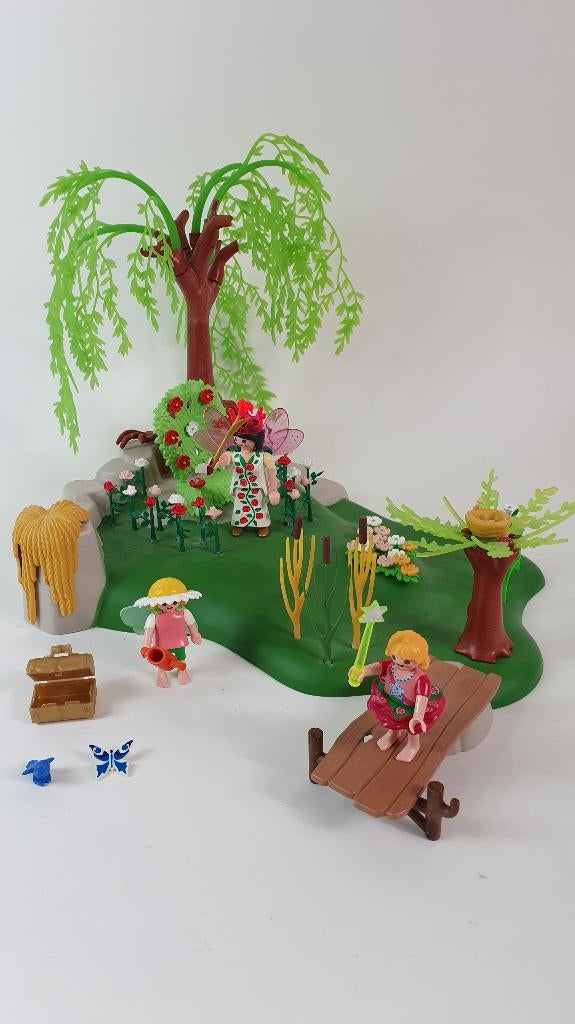 Playmobil 4199 Magische Elfentuin, Elfenkoningin. 1A12, Tweedehands verkoop, Tweedehands verkoop, Gebruikt, Ophalen of Verzenden