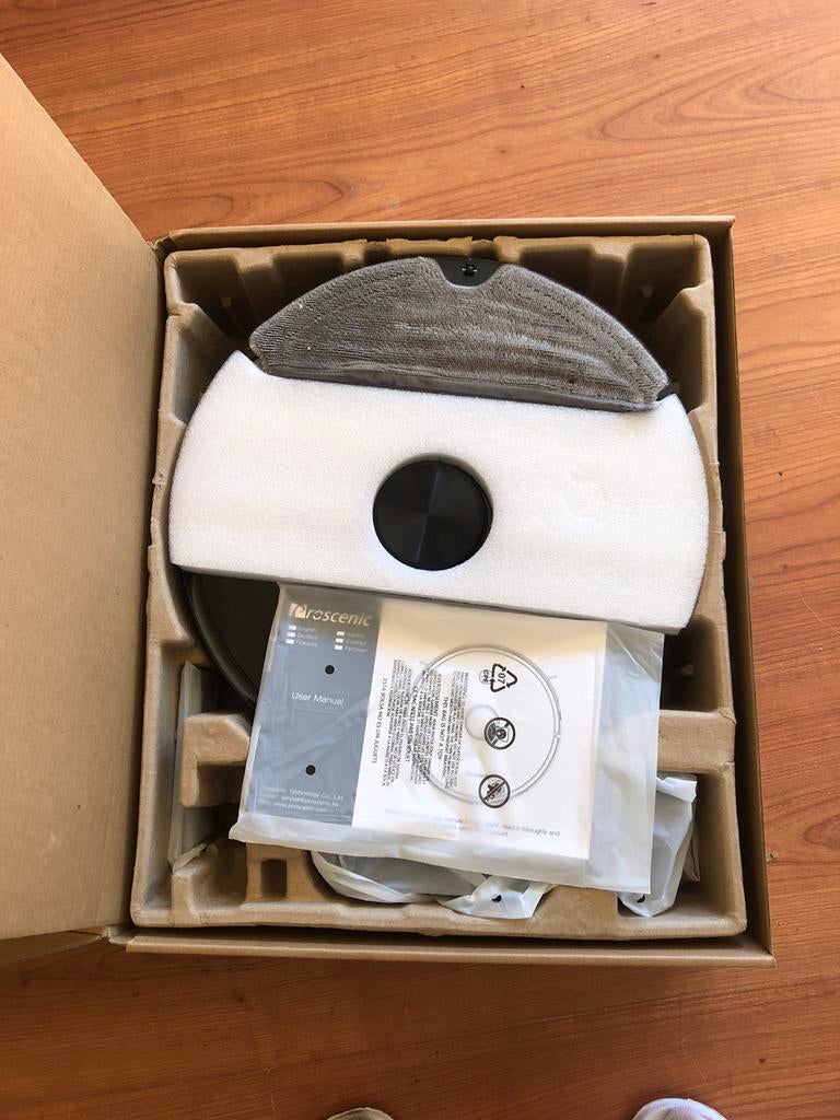 Robot stofzuiger Proscenic M7 PRO met dustcollector, Ophalen of Verzenden, Zo goed als nieuw, Robotstofzuiger, Minder dan 1200 watt