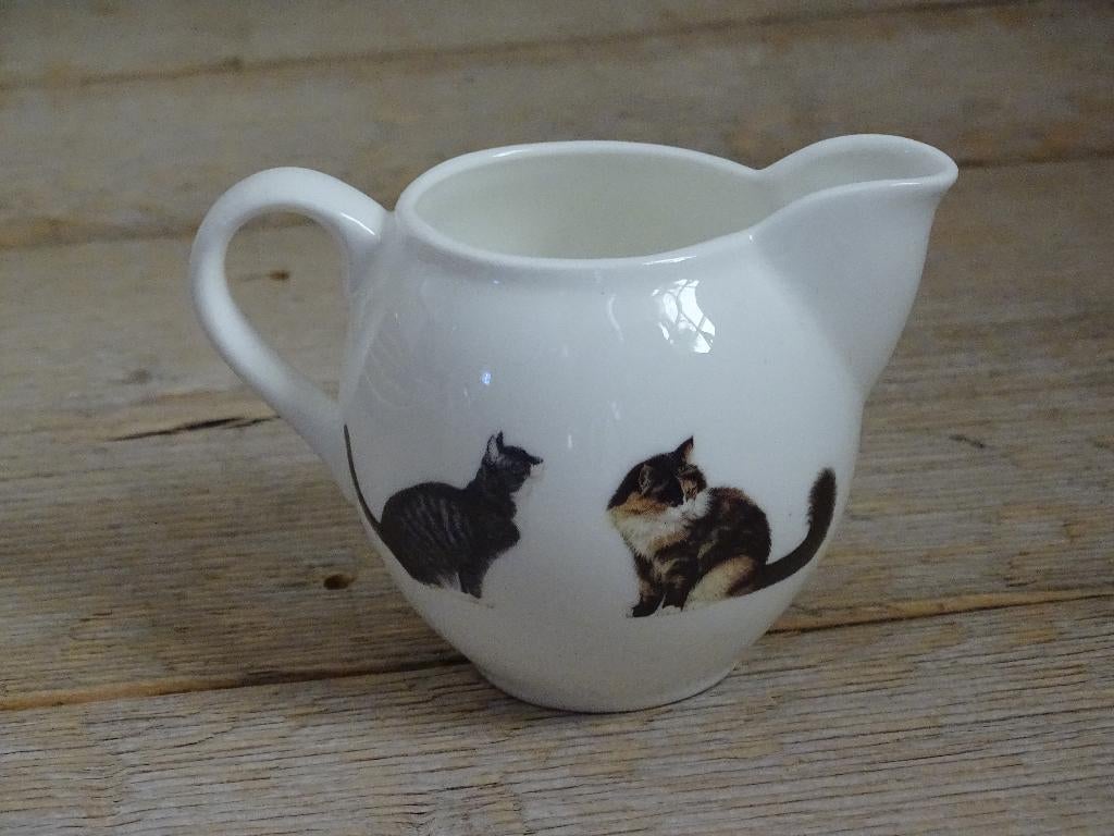Servies, Francien KATTEN, zo goed als nieuw, Overige typen, Ophalen of Verzenden, Zo goed als nieuw, Overige stijlen