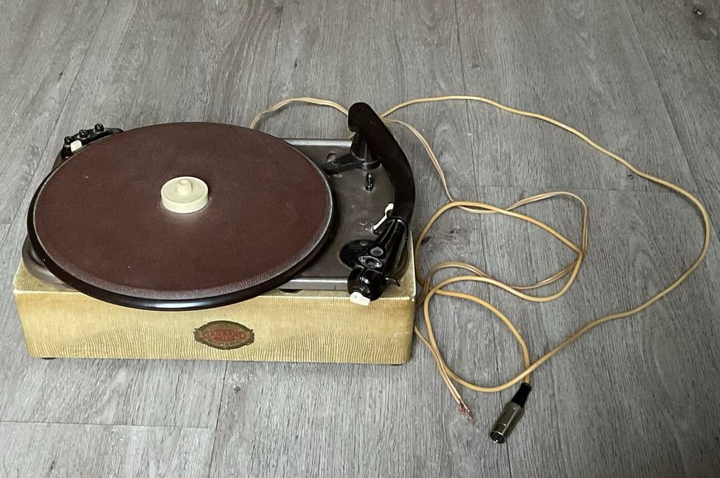 Vintage Garrard Platenspeler - Model T, Ophalen, Gebruikt, Platenspeler, Overige merken