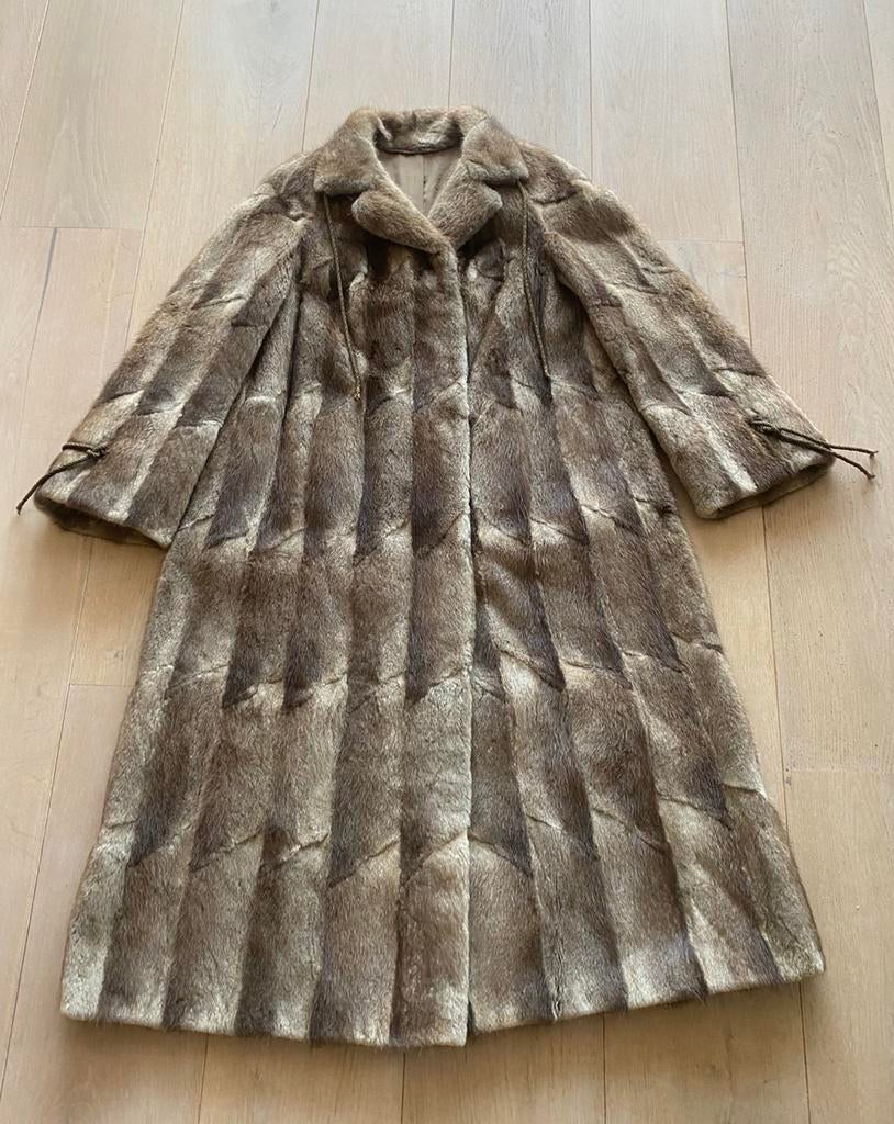 Damesjas, lange bontjas voor dames, imitatiebont, elegante warme pluche