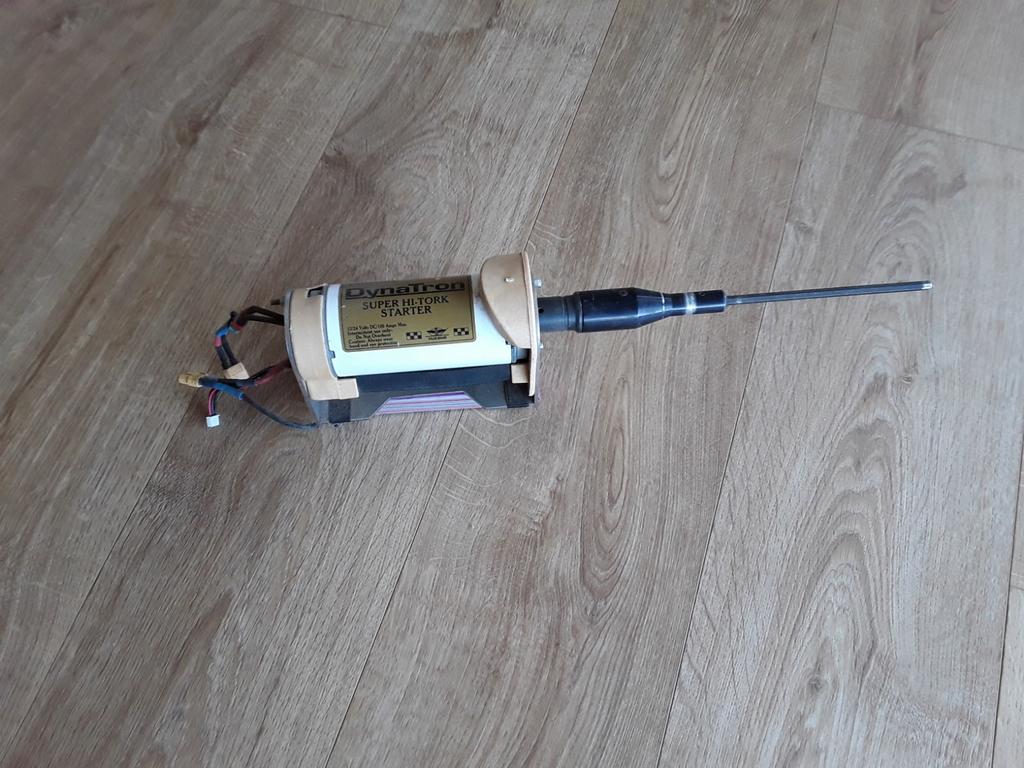 Dynatron startmotor met vrijloop startpen, Ophalen of Verzenden, Gebruikt, Helikopter, Overige merken