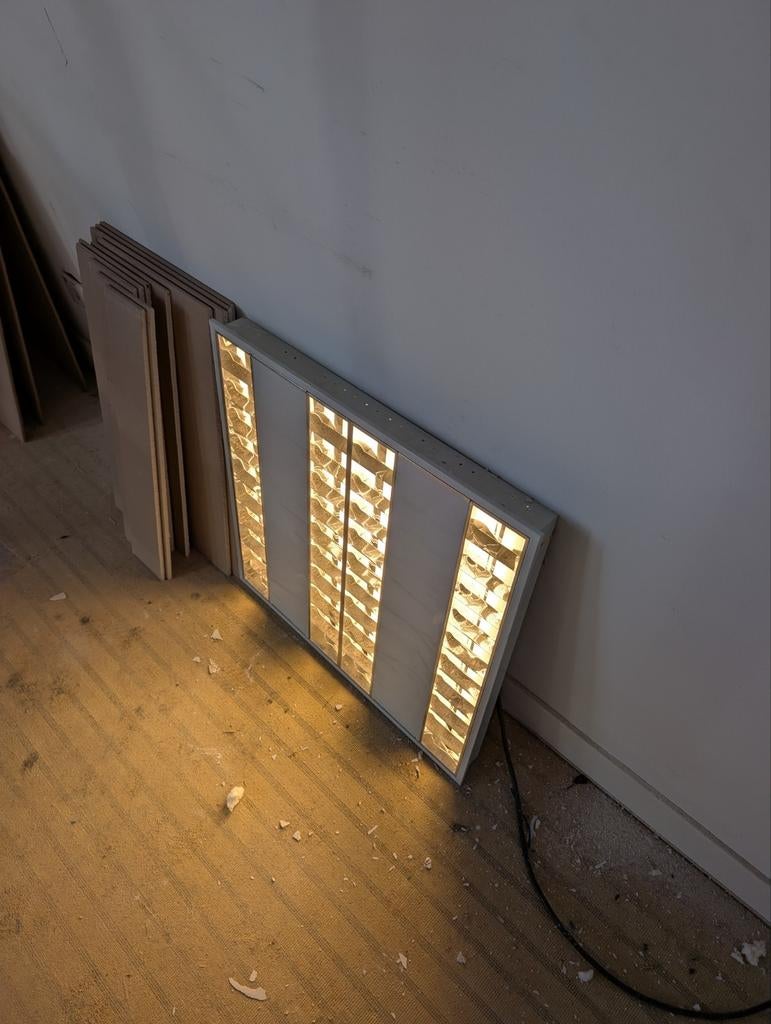 TL Bakken voor Systeemplafond - 8 Stuks, Gebruikt, Ophalen of Verzenden, Modern, Minder dan 50 cm