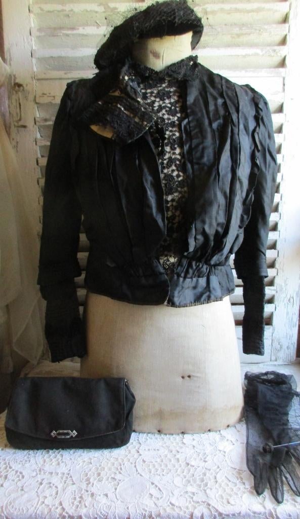 Oude paspop / buste houten armschijven *Marries*, Antiek en Kunst, Ophalen of Verzenden