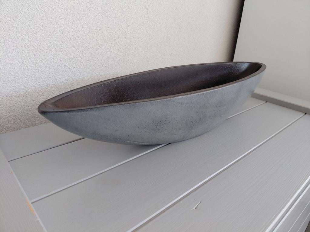 Stijlvolle plantenschaal, Ophalen, Gebruikt, Schaal, Ovaal