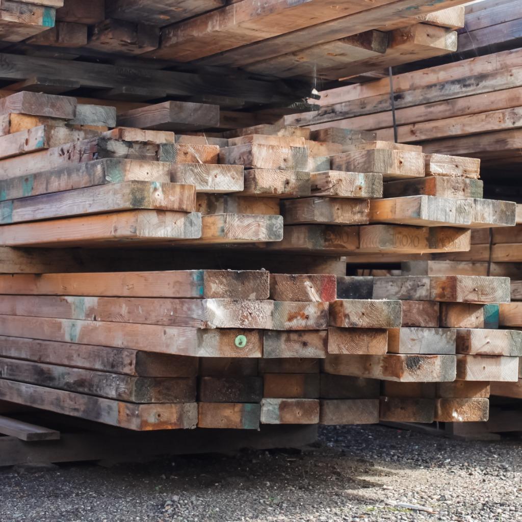 Geschaafde vuren balken, Ophalen, Gebruikt, 50 mm of meer, Balk