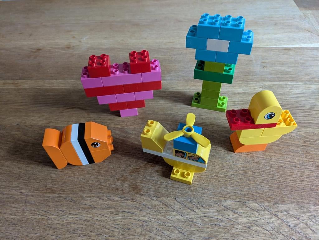 Lego Duplo 10848 Mijn eerste bouwstenen - Complete set, Ophalen of Verzenden, Zo goed als nieuw, Complete set, Duplo