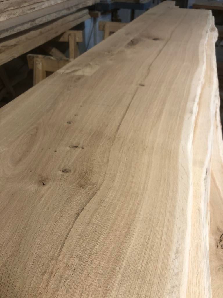 Wastafelblad boomstam wc plank massief eiken uitzoeken, Ophalen, Nieuw, Wastafelkast