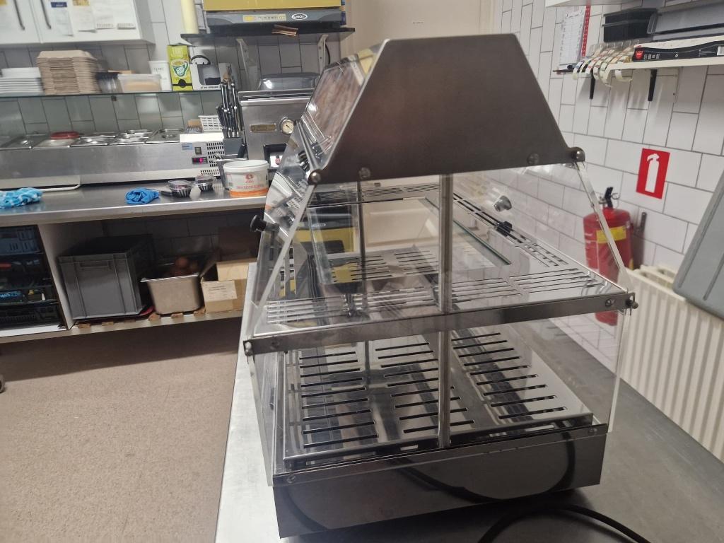 Warmhoud vitrine, Ophalen, Nieuw zonder verpakking, Fornuis, Frituur en Grillen