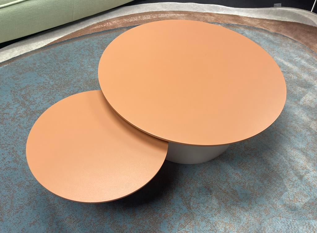 Leolux Pode Flowy salontafel showmodel, Ophalen, Nieuw, Rechthoekig, Minder dan 50 cm