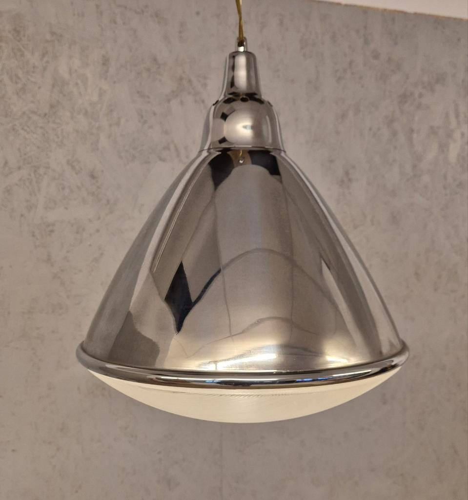 Ingo Maurer industriële hanglamp – vintage design – Ø38 cm, Ophalen, Gebruikt, Ingo Maurer, Vintage