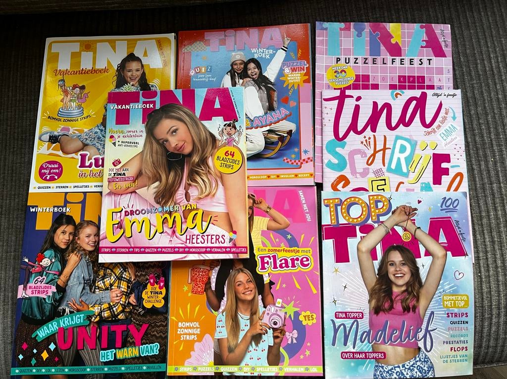 Tina Vakantieboeken en Specials - Leuke Collectie!, Ophalen of Verzenden, Gelezen, Damesbladen