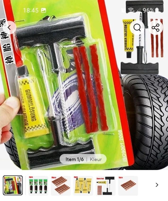 Auto band reparatie, Ophalen of Verzenden, Nieuw