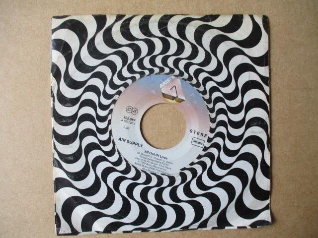 s0741 air supply - all out of love, Ophalen, Gebruikt, Overige genres, 7 inch