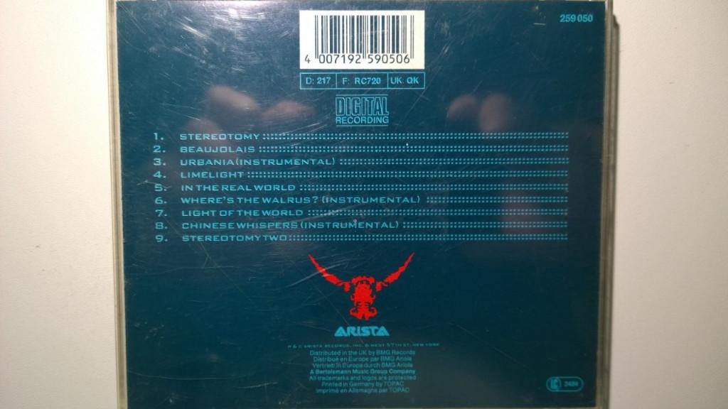 The Alan Parsons Project - Stereotomy, Cd's en Dvd's, Ophalen of Verzenden, Zo goed als nieuw, Poprock