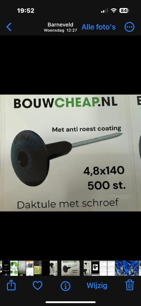 Dak producten tegen de beste prijs BOUWCHEAP, Ophalen of Verzenden, Nieuw