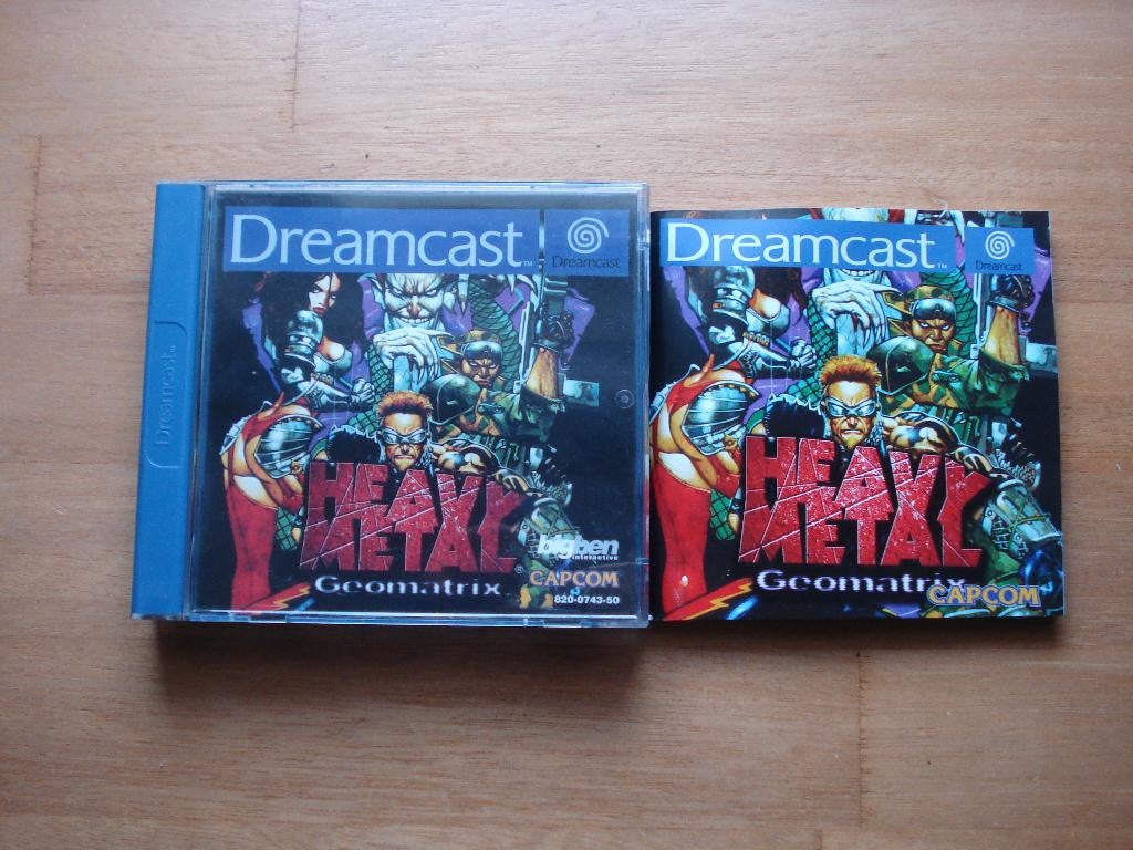 Heavy metal Geomatrix sega dreamcast, Spelcomputers en Games, Games | Sega, 1 speler, Racen en Vliegen, Ophalen of Verzenden, Zo goed als nieuw